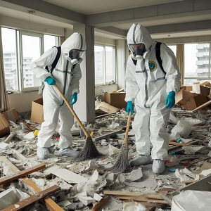 Limpieza por síndrome de Diógenes