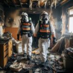 Limpieza post incendio en Sabadell eliminación de hollín
